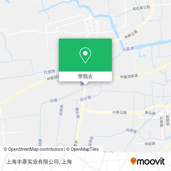 上海丰寨实业有限公司地图
