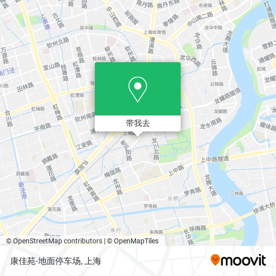 康佳苑-地面停车场地图