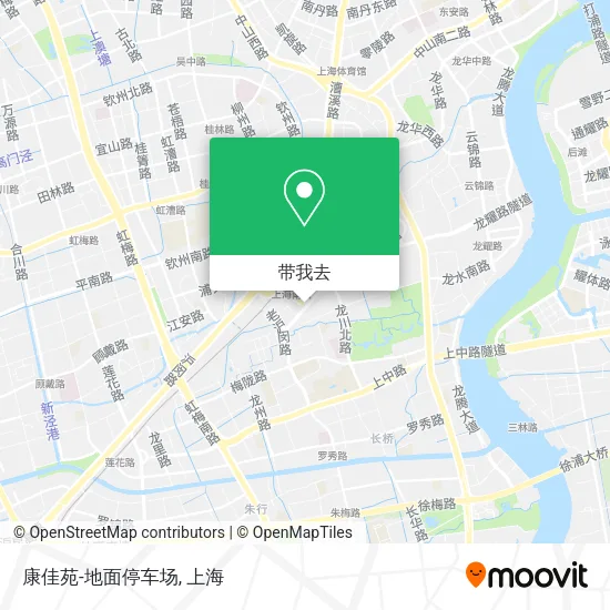 康佳苑-地面停车场地图