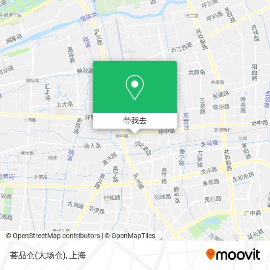 荟品仓(大场仓)地图