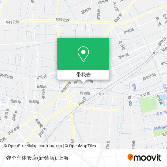 弹个车体验店(新镇店)地图