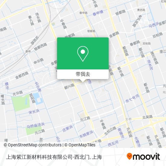 上海紫江新材料科技有限公司-西北门地图