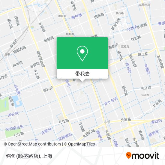 鳄鱼(颛盛路店)地图