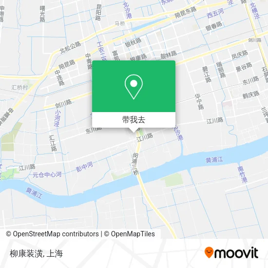 柳康装潢地图