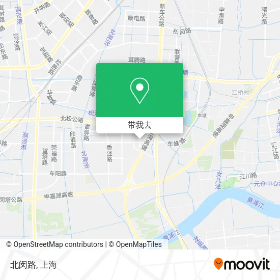 北闵路地图