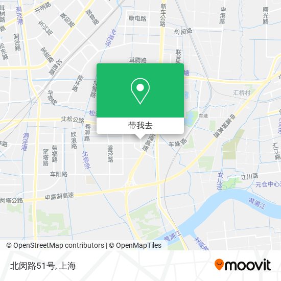 北闵路51号地图