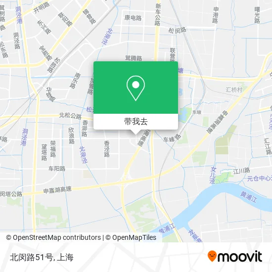 北闵路51号地图