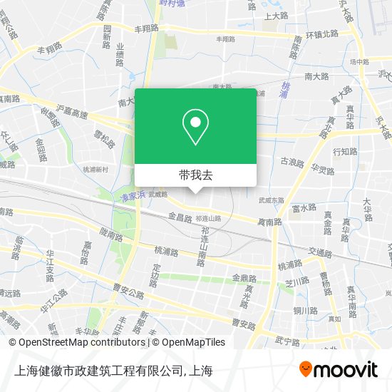 上海健徽市政建筑工程有限公司地图