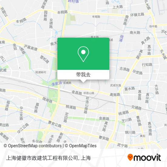 上海健徽市政建筑工程有限公司地图