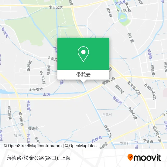 康德路/松金公路(路口)地图