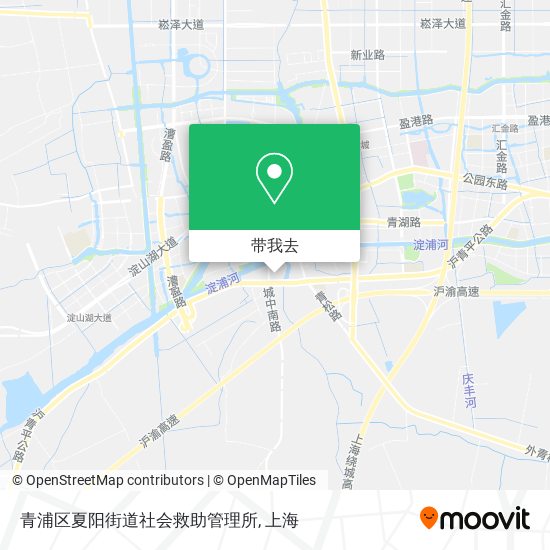 青浦区夏阳街道社会救助管理所地图