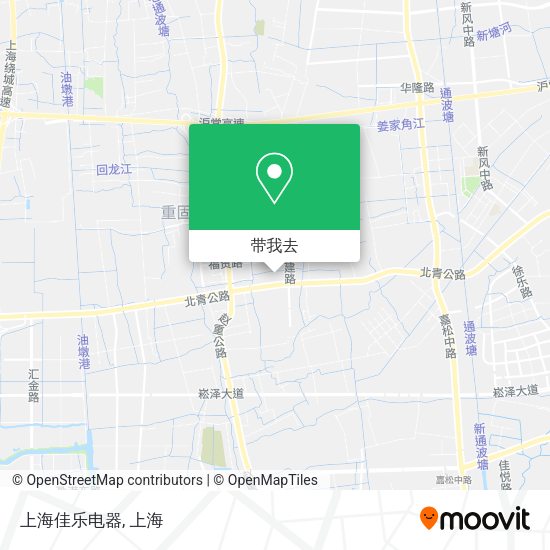 上海佳乐电器地图
