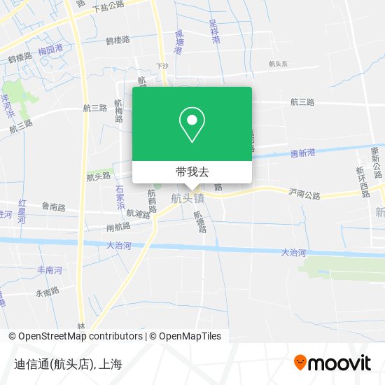 迪信通(航头店)地图