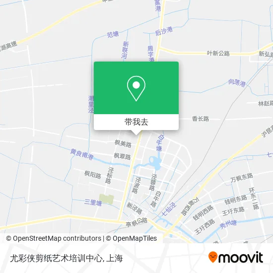 尤彩侠剪纸艺术培训中心地图