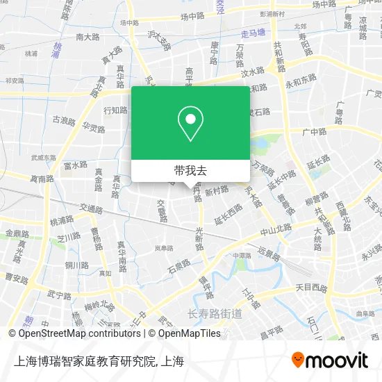 上海博瑞智家庭教育研究院地图
