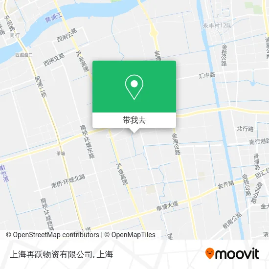 上海再跃物资有限公司地图