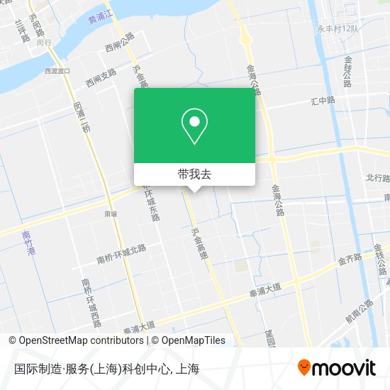 国际制造·服务(上海)科创中心地图