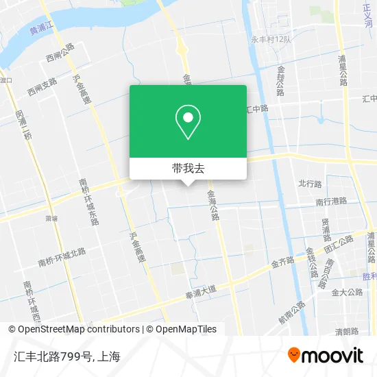 汇丰北路799号地图