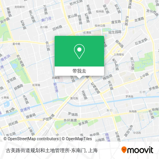古美路街道规划和土地管理所-东南门地图