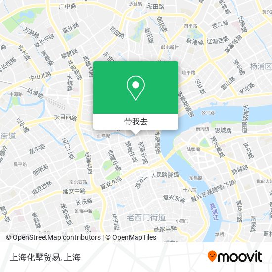 上海化墅贸易地图
