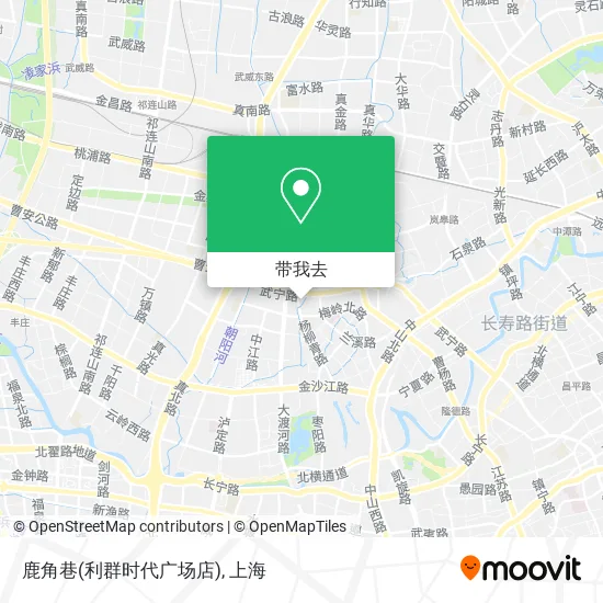 鹿角巷(利群时代广场店)地图