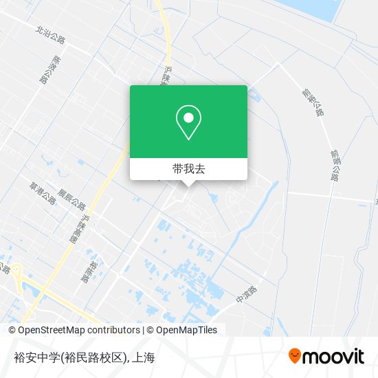 裕安中学(裕民路校区)地图