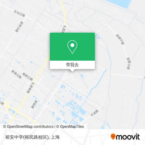 裕安中学(裕民路校区)地图