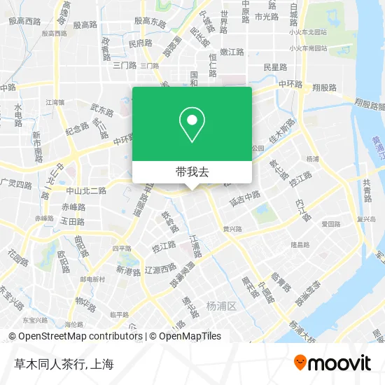 草木同人茶行地图