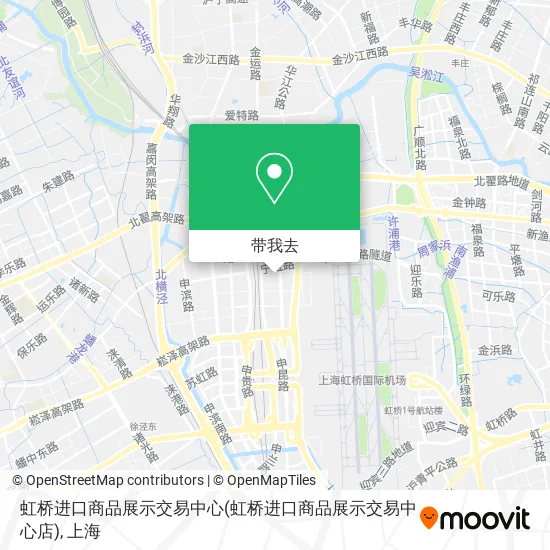 虹桥进口商品展示交易中心(虹桥进口商品展示交易中心店)地图