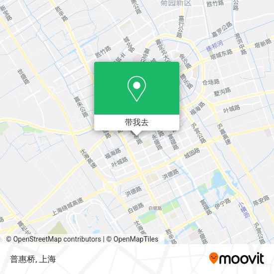 普惠桥地图