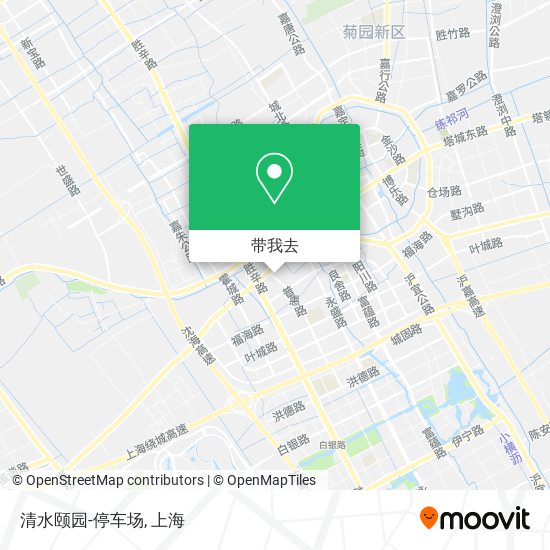 清水颐园-停车场地图