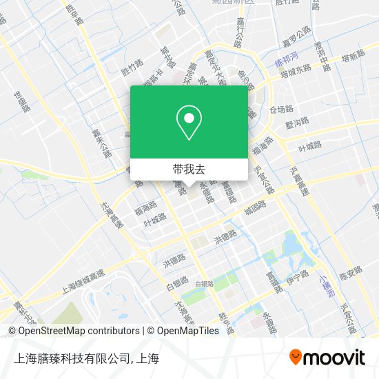 上海膳臻科技有限公司地图