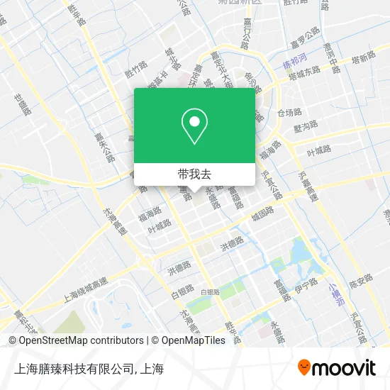 上海膳臻科技有限公司地图