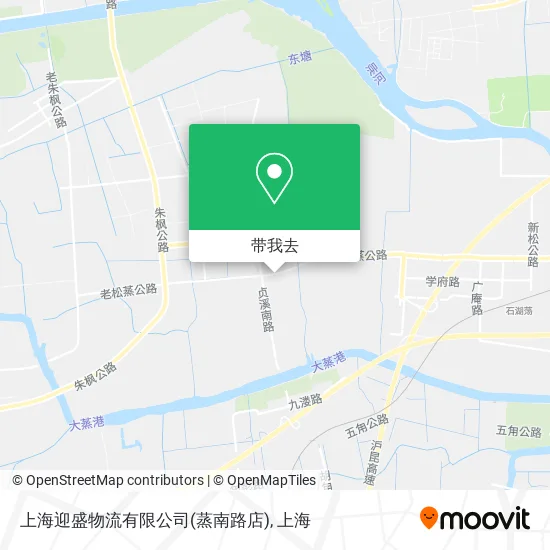 上海迎盛物流有限公司(蒸南路店)地图