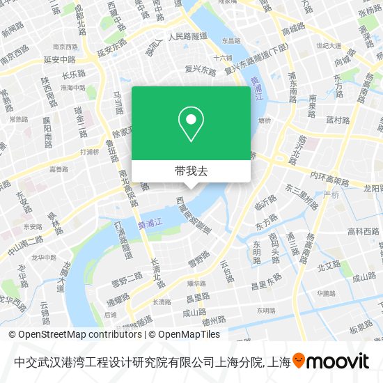 中交武汉港湾工程设计研究院有限公司上海分院地图