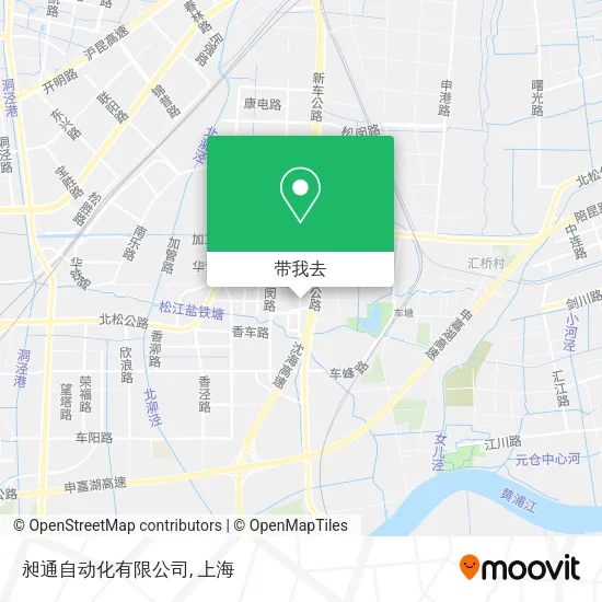 昶通自动化有限公司地图