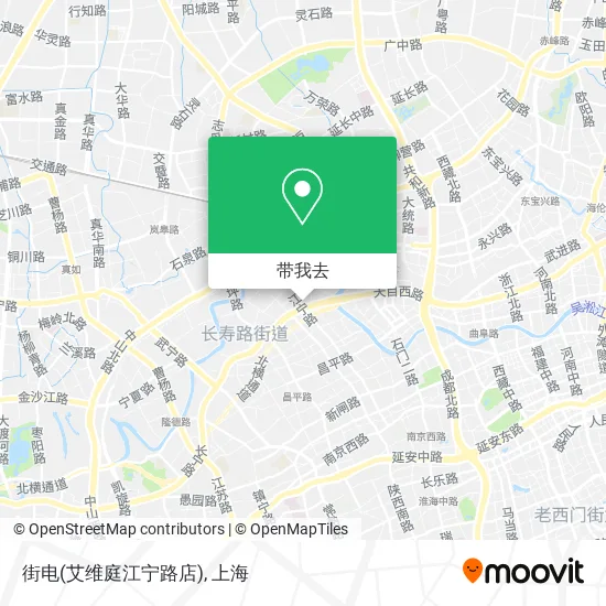 街电(艾维庭江宁路店)地图