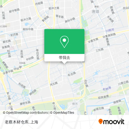 老蔡木材仓库地图