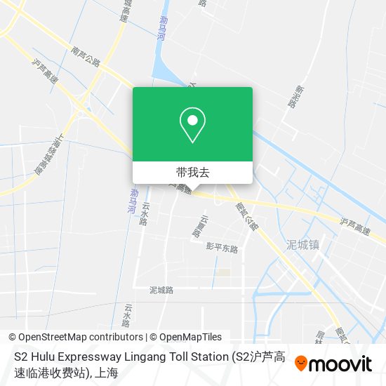 S2 Hulu Expressway Lingang Toll Station (S2沪芦高速临港收费站)地图