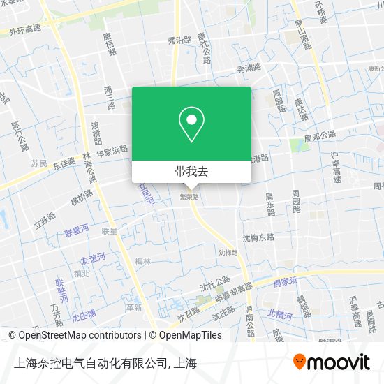 上海奈控电气自动化有限公司地图