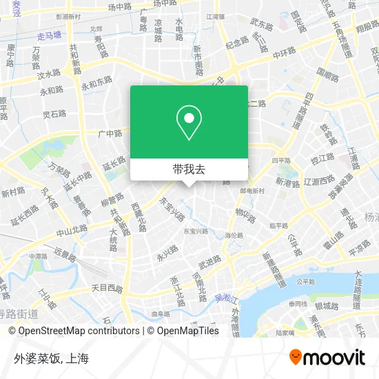 外婆菜饭地图
