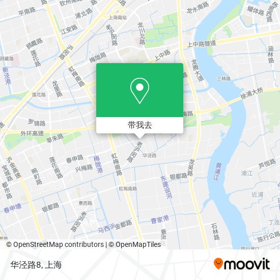华泾路8地图