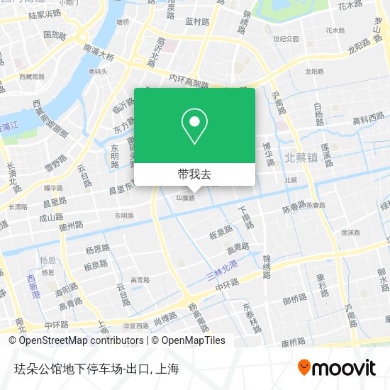 珐朵公馆地下停车场-出口地图