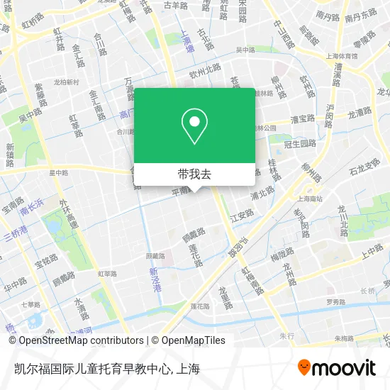 凯尔福国际儿童托育早教中心地图
