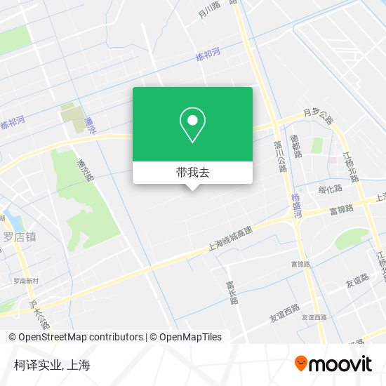 柯译实业地图