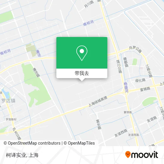 柯译实业地图