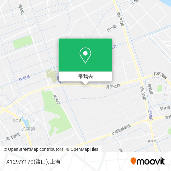 X129/Y170(路口)地图
