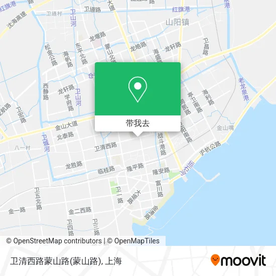 卫清西路蒙山路地图