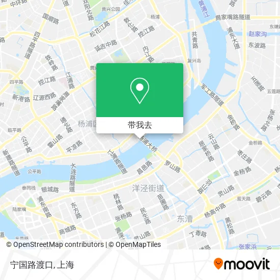 宁国路渡口地图