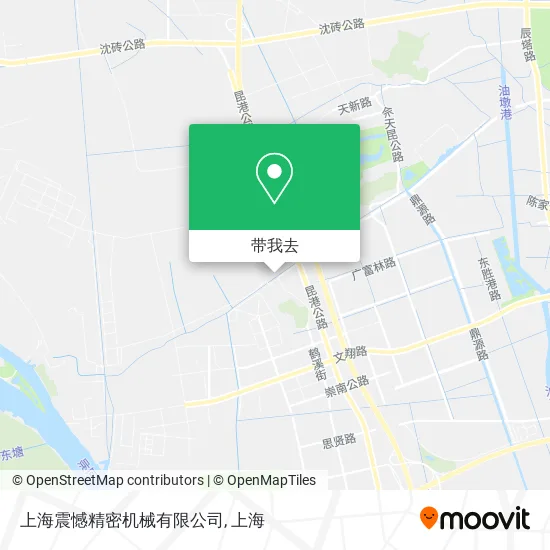 上海震憾精密机械有限公司地图